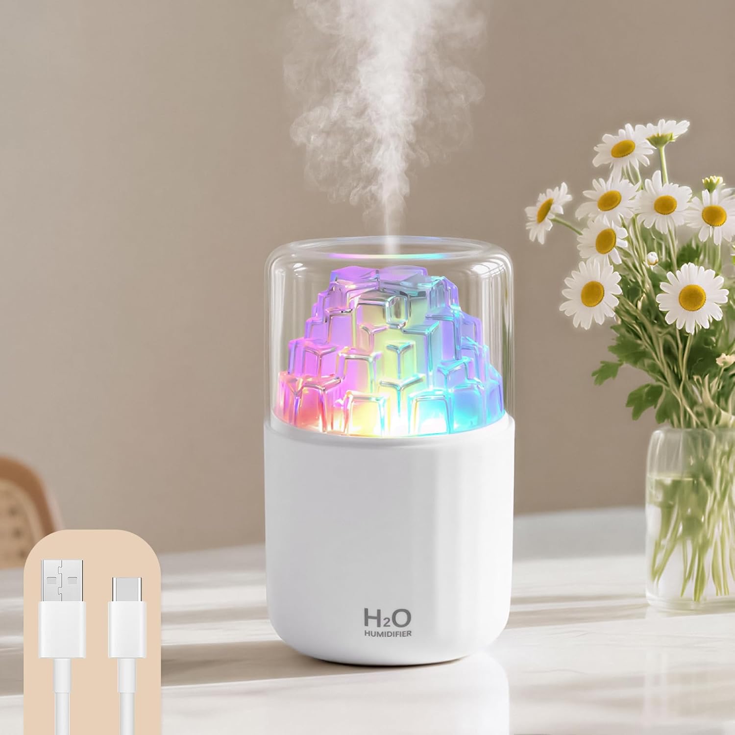 This Tiny Humidifier Solved My Dry Winter Skin Problem (And It Fits in My Purse)